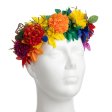 (afbeelding voor) Bloemenkrans Tropical met vlinder
