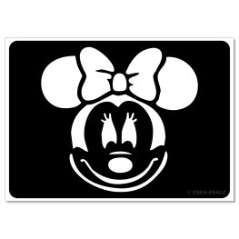 Minnie Mouse (7x5cm) 9007