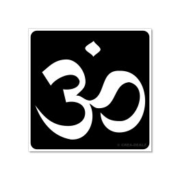 Hindu Aum (5x5cm) 9104