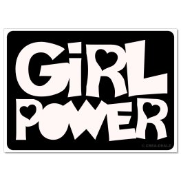 Girl Power (7x5cm) 9184