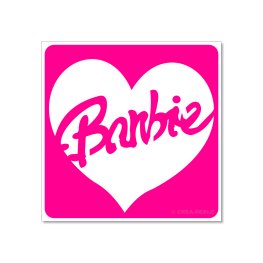 Barbie Hart (5x5cm) 9205