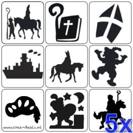 Sinterklaas set (45 stuks)