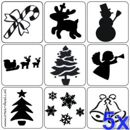 Kerst set (45 stuks)