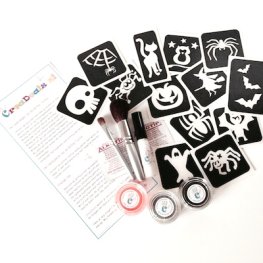 Halloween glitter tattoo set