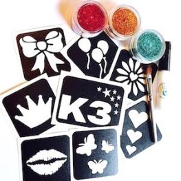 Girlsband Glitter Tattoo Set