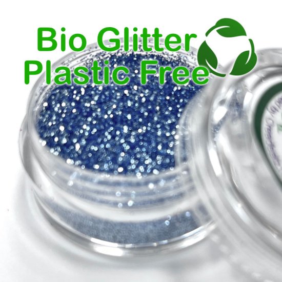 BIO Glitter Silver Blue