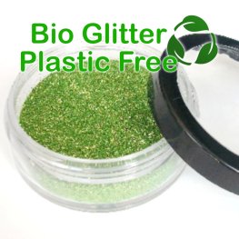 BIO Glitter Light Green XL