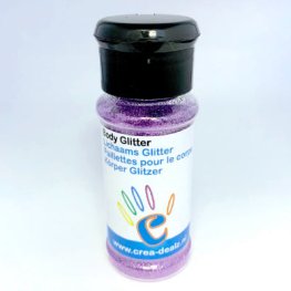 Glitter strooier 50gr Licht Paars