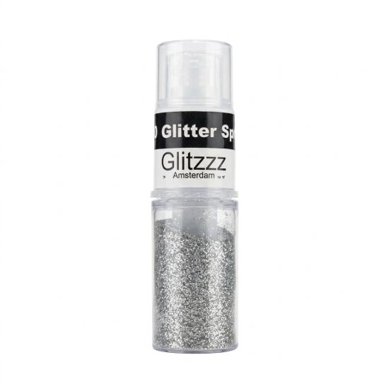 (afbeelding voor) Bio Glitter Spray Silver 10g