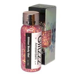 Glitzzz Glitter Body Gel Pink