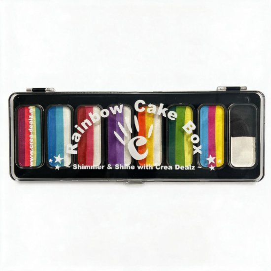 (afbeelding voor) Rainbow Cake Box