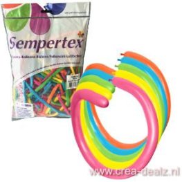 Sempertex 260Q FASHION SOLID TROPICAL assorted 100pcs