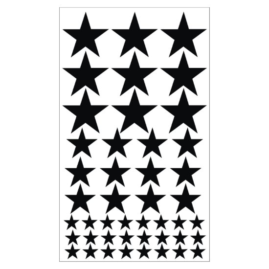 Schmink Sticker Stars