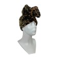 (afbeelding voor) Haarwrap Panter Paillette Goud