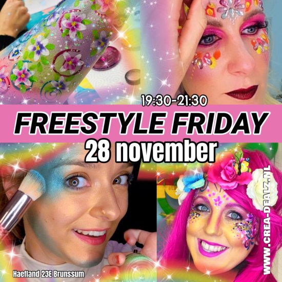 (afbeelding voor) Freestyle Friday 28 november 2025