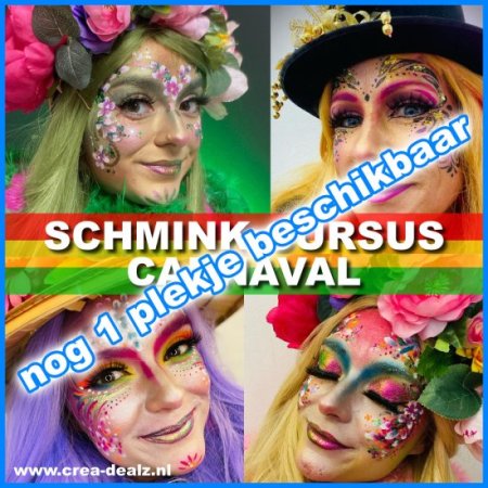 Carnavals Schmink - 11 februari 2025