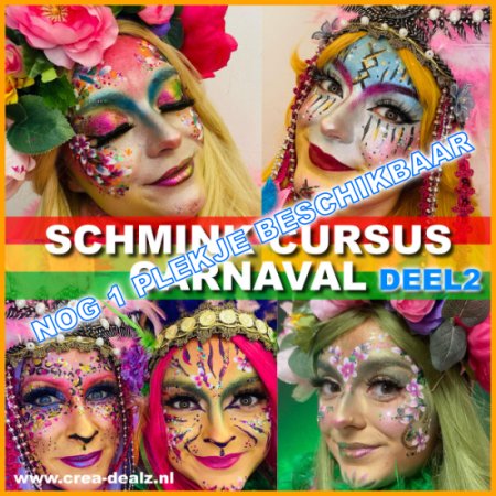 Carnavals Schmink - 10 december 2024