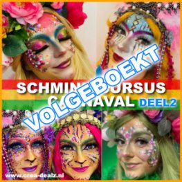 Carnavals Schmink - 24 oktober 2024 (DEEL 2) VOLGEBOEKT