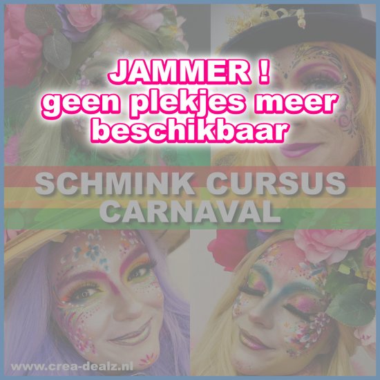 (afbeelding voor) Carnavals Schmink - 10 januari 2026