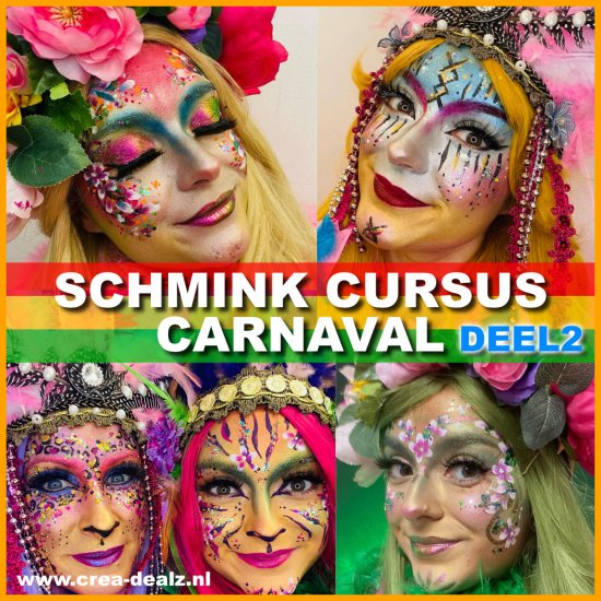 Carnavals Schmink - 23 januari 2025 (DEEL 2)