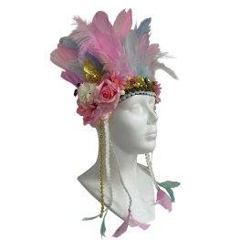 Verentooi Pastel met vlinder en bloemen