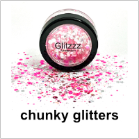 (afbeelding voor) Chunky Glitters