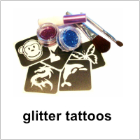 (afbeelding voor) Glitter Tattoos