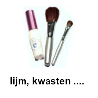 (afbeelding voor) Huidlijm & Kwasten
