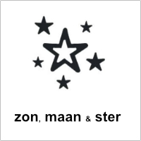 (afbeelding voor) Zon, maan & sterren