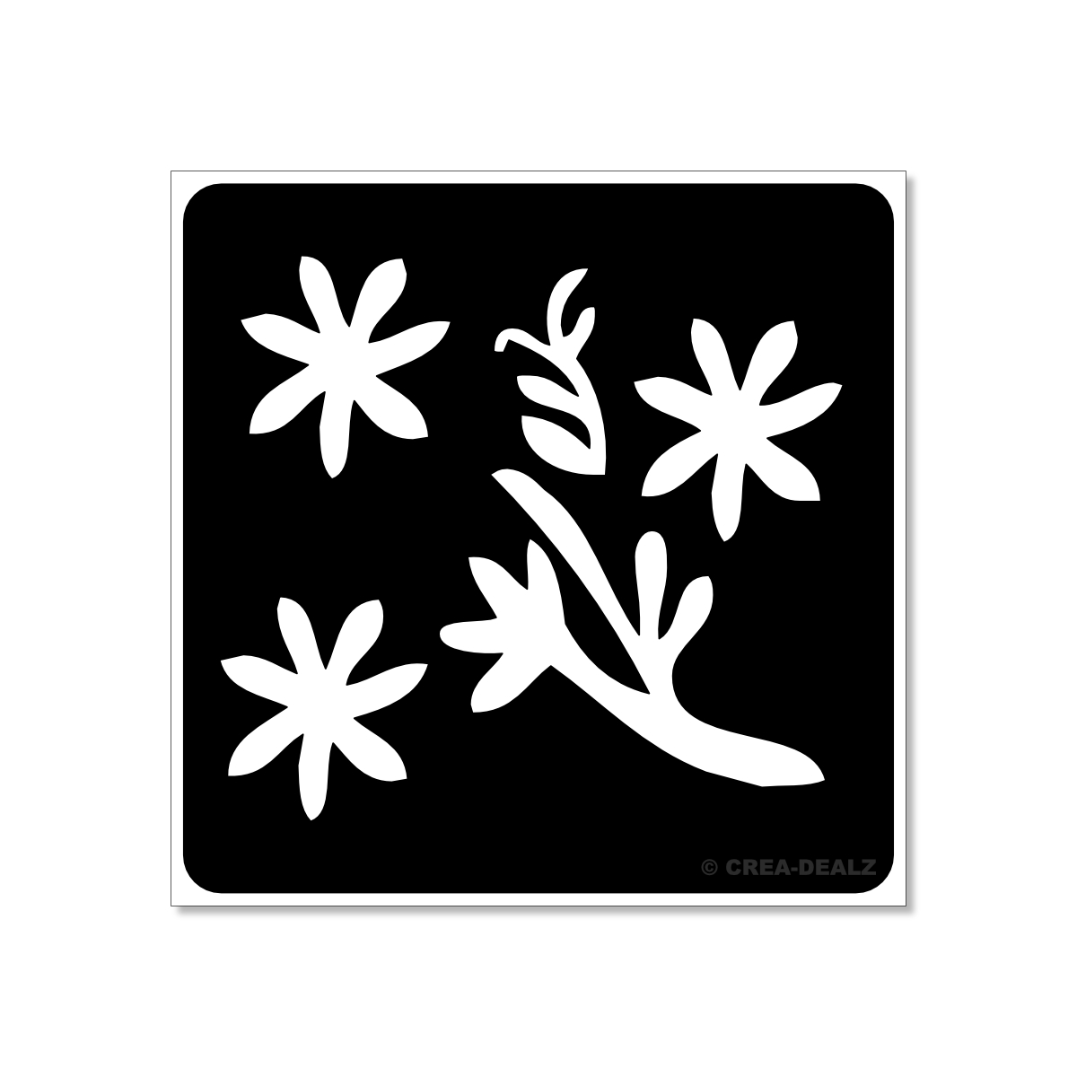 (afbeelding voor) Bloem 5 (5x5cm) 221