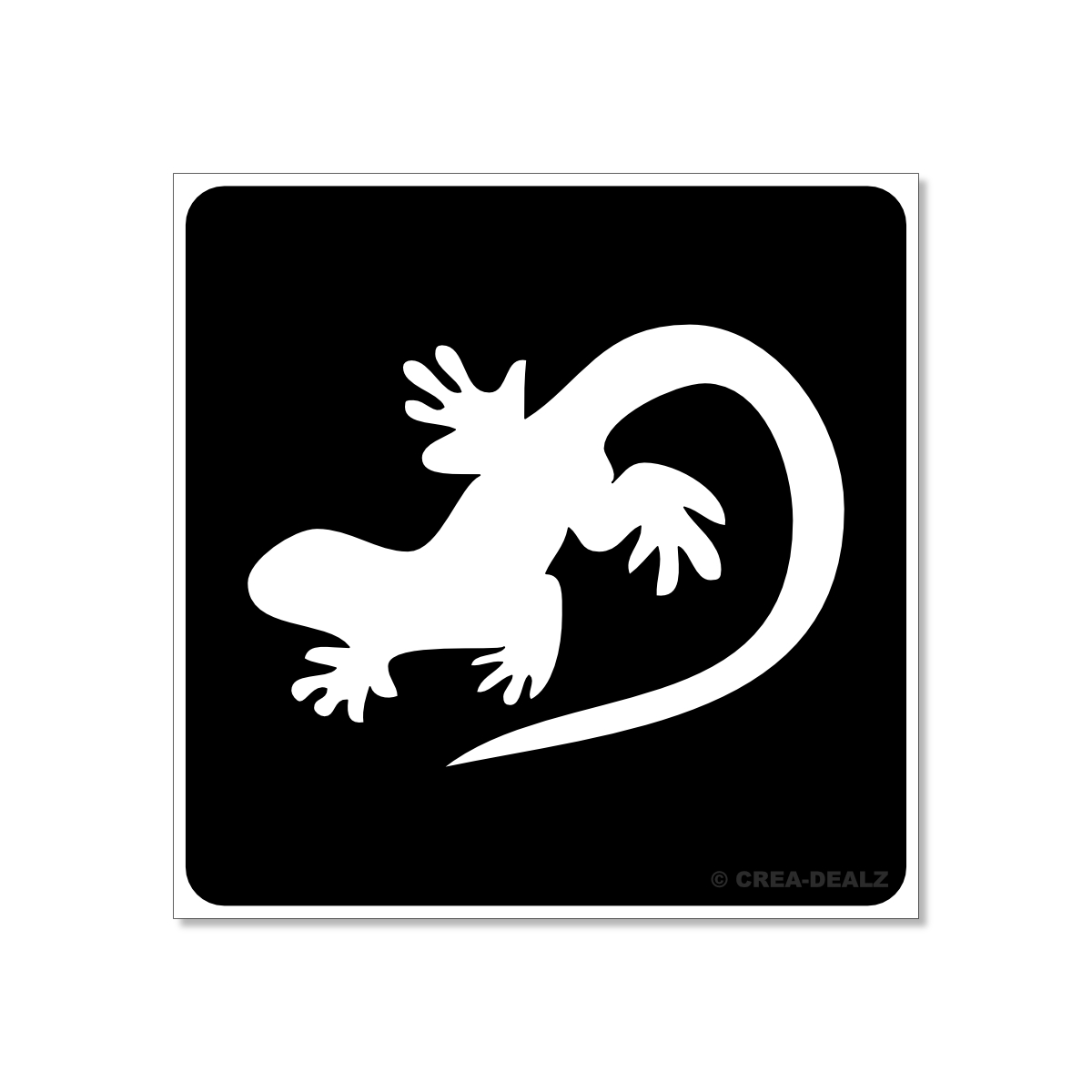 (afbeelding voor) Hagedis 2 (5x5cm) 338