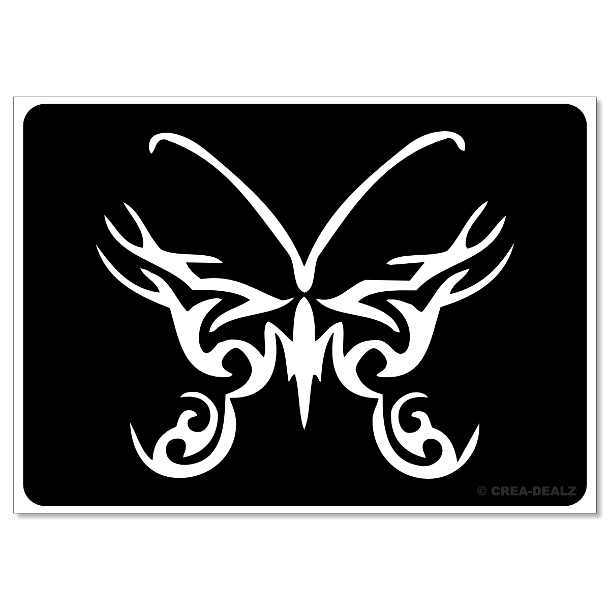 (afbeelding voor) Vlinder (7x5cm) 1136