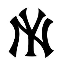 NY Yankees (5x5cm) 9061