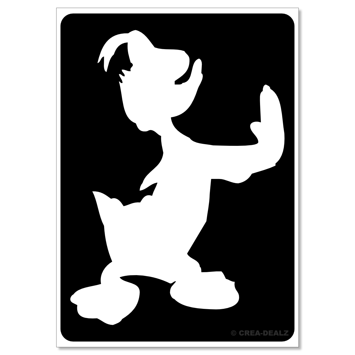 (afbeelding voor) Donald Duck (7x5cm) 9080