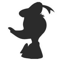 Donald Duck 2 (7x5cm) 9081 Donald Duck 2 (7x5cm) 9081