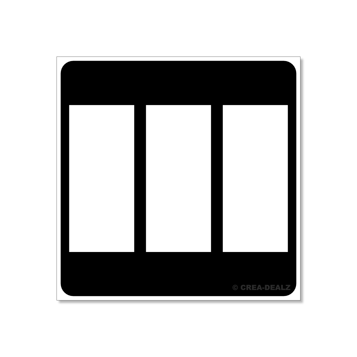 (afbeelding voor) Vlag 2 (5x5cm) 9105