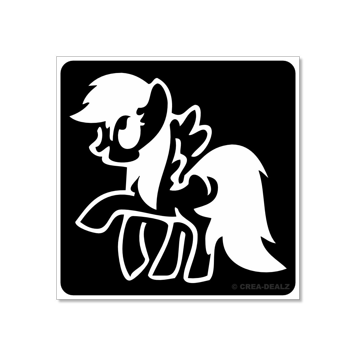 (afbeelding voor) My Little Pony 2 (5x5cm) 9110