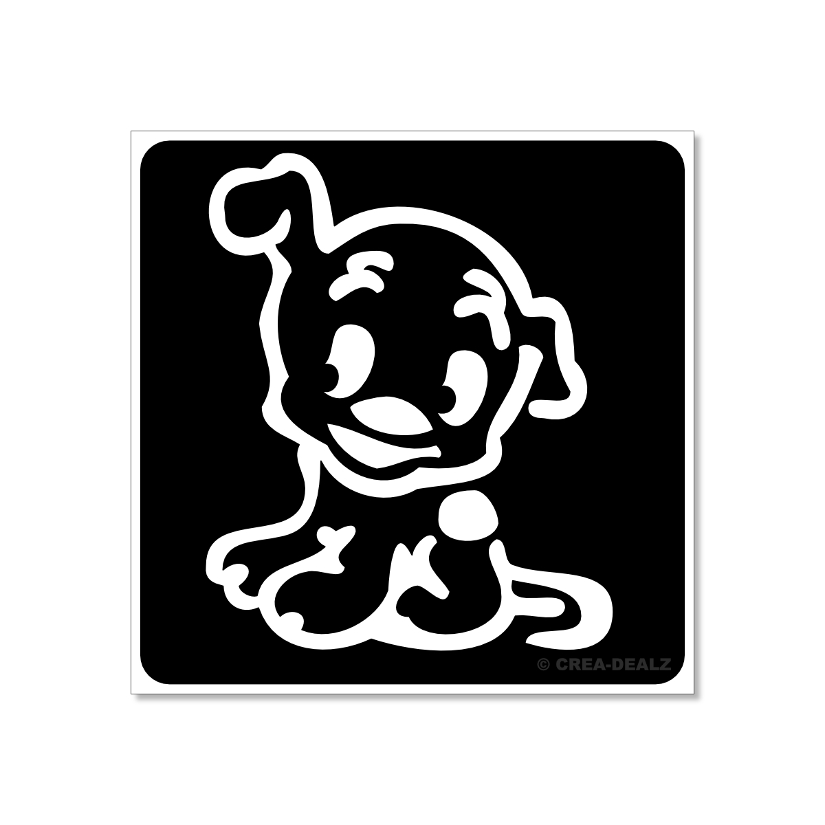 (afbeelding voor) Puppy (5x5cm) 9111