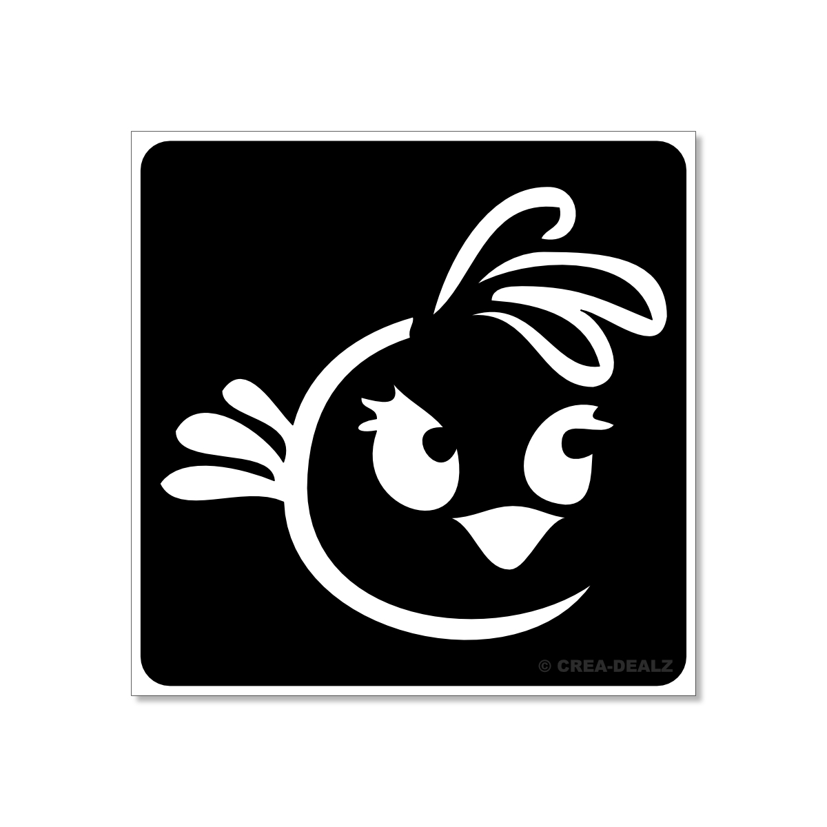 (afbeelding voor) Angry Birds 6 (5x5cm) 9123