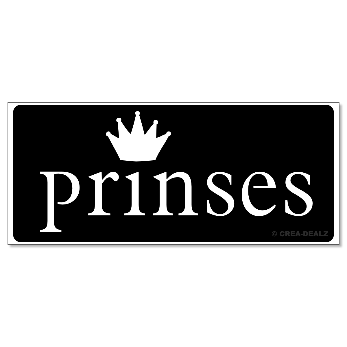 (afbeelding voor) Prinses 2 (5x3cm) 9140