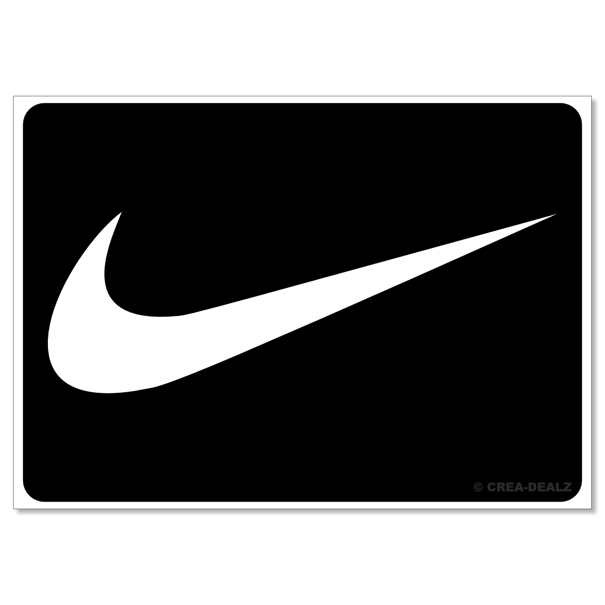 (afbeelding voor) Nike Swoosh (7x5cm) 9201