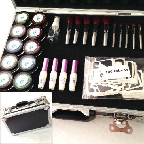 Glitter Tattoo set PRO II