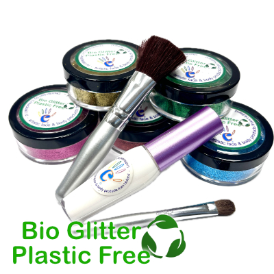 BIO glitter starter set grote potten