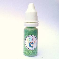 Glitter Light Green 10ml puff bottle