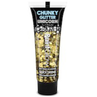 Chunky Glitters face & body gel 13ml Gold Digger Chunky Glitters face & body gel 13ml Gold Digger
