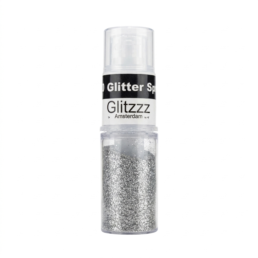 (afbeelding voor) Bio Glitter Spray Silver 10g