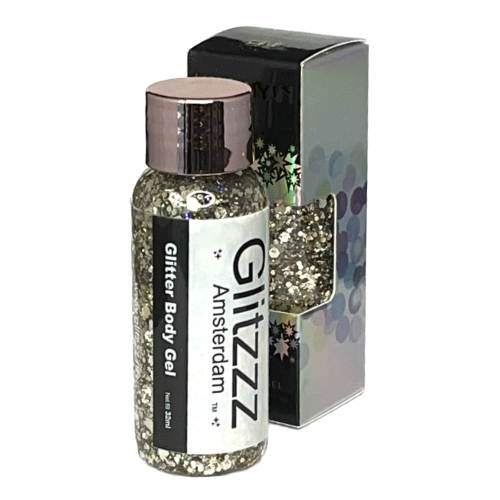 Glitzzz Glitter Body Gel Golden