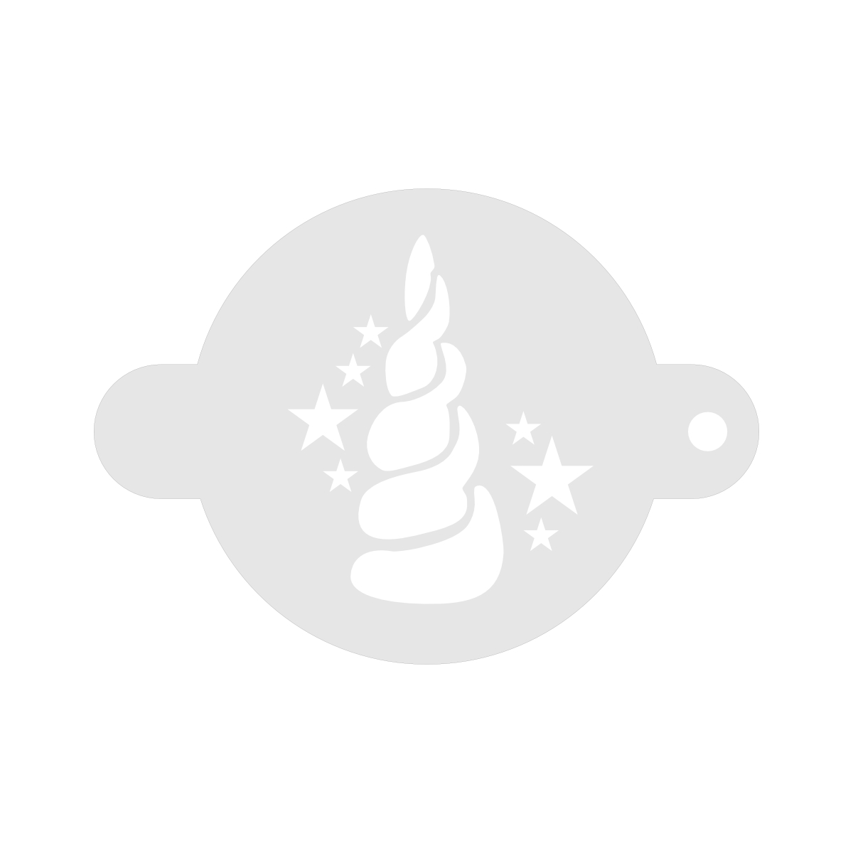 (afbeelding voor) Schminksjabloon Unicorn / Eenhoorn