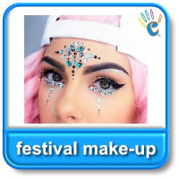 Festival make-up