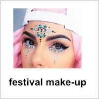 (afbeelding voor) Festival make-up